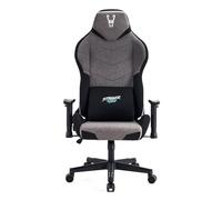 Woxter Stinger Station Titan Dark - Sedia da gaming ergonomica, tessuto idrorepellente, asse di resistenza realizzato in acciaio e ruote silenziose di massima qualità, GM26-110