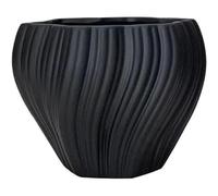 WOYZDQ Fioriera a Struttura Curva Vaso da Fiori Rotondo in Ceramica per vasi per Piante da Tavolo per casa/Ufficio Contenitore per Piante di Design di Grande Diametro