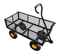 Carrello da giardino in acciaio 300 kg