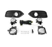WOZIES Fendinebbia per Honda HRV HR-V 2019-2021 1 set fendinebbia paraurti anteriore sinistro destro fendinebbia con cornice + cablaggio + lampadina alogena