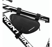 WOZINSKY Borsa da bicicletta, borsa da telaio, impermeabile, borsa per ebike, mountain bike, bici da strada, bici da bicicletta, borsa da bicicletta con scomparto per smartphone, borsa da 1,5 l