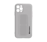 WOZINSKY Protettiva DURAN-GY-12PR Cover per Apple iPhone 12 Pro, Grigio