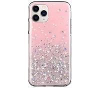 Wozinsky Star Glitter Custodia in Silicone per Apple iPhone 12 Pro Max - Šviesiai rožinė KP8756