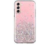 Wozinsky Star Glitter Custodia in Silicone per Samsung Galaxy S21 Plus 5G/Galaxy S30 Plus - Rožinė KP9962