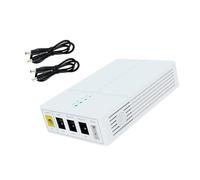 WOZOKI Gruppo continuità per dispositivi ONU Backup 12H | Gruppo continuità portatile per reti domestiche e aziendali con batteria da 13500 mAh e 12 ore funzionamento