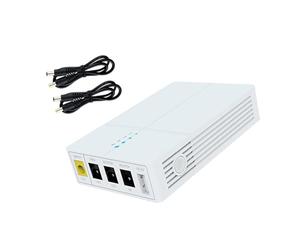 WOZOKI Gruppo continuità per dispositivi ONU Backup 12H | Gruppo continuità portatile per reti domestiche e aziendali con batteria da 13500 mAh e 12 ore funzionamento