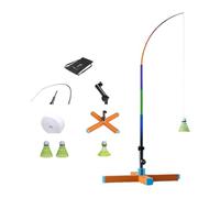 WOZOKI Istruttore Badminton per la Pratica Continua dello Swing | Posizione pratica telescopica, ripetizione ' overhead e del dritto o del rovescio, sessioni individuali