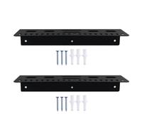 WOZOKI Portaoggetti per esche per barche con flangia montaggio | Pacchetto a 2 rack, raggruppamento separato delle esche, display aperto e accesso alle aree attrezzatura o