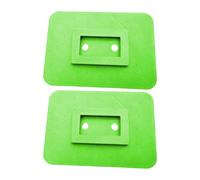 WOZOKI Set pedane Supporto per Tenda da, Coppia da, Green | Cuscinetti supporto per posizionamento terreno irregolare, set pedane esterne per installazione