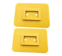 WOZOKI Set pedane Supporto per Tenda da, Coppia da, Yellow | Cuscinetti supporto per posizionamento terreno irregolare, set pedane esterne per installazione