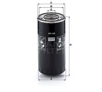 WP 1169 MANN-FILTER Filtro olio per ,ASTRA,FIAT,IRISBUS,IVECO,MAN