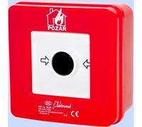 WP-1S TASTO ALLARME NT 1Z+1R 12A "FUOCO" IP55 SENZA 921400