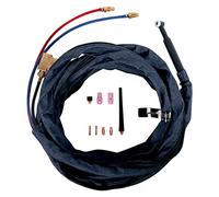 WP-20F Torcia per saldatura TIG 250Amp teste flessibili raffreddate ad acqua Kit di saldatura con cavo di ricambio da 7,6 m per Miller Syncrowave 250/250DX Miller 330A/BP