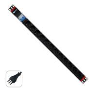 Wp Europe Multipresa Con 12 Prese Universali Interrutore Magnetotermico E Spina Italiana Installazione In Verticale WPN-PDU-I02-12