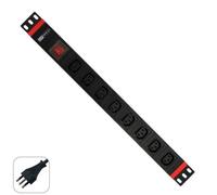 WP Europe PDU WPN-PDU-I05-08 MULTIPRESA 1U 8 PRESE IEC C13(VD