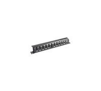 WP PANELLO GUIDACAVI 1U CON COPERCHIO NERO RAL9005 WPN-ACM-301-B