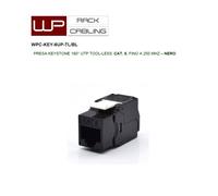 WP Rack & Cabling WPC-KEY-6UP-TL/BL PRESA KEYSTONE 180° UTP TOOL-LESS CAT. 6, FI