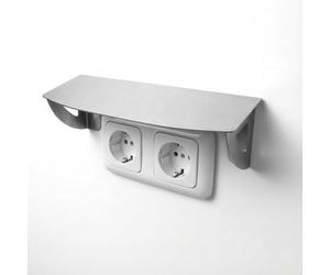 WP-S Tetto di protezione per 2 prese e interruttori, protezione dagli spruzzi, protezione dalle intemperie, interruttore della luce, citofono, tetto, presa esterna