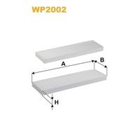 WP2002 WIX FILTERS Filtro, Aria abitacolo per HYUNDAI