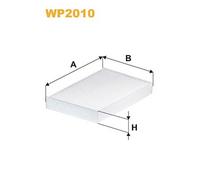 WP2010 FILTRO ABITACOLO PER Nissan Pulsar 2 VOL. CODA S. C13 1.2 DiG-T 85 KW 115