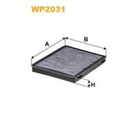 WP2031 FILTRO ABITACOLO PER Chevrolet Captiva C100 C140 2.4 123 KW 167 CV
