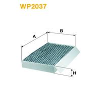 WP2037 WIX FILTERS Filtro, Aria abitacolo per RENAULT