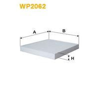 WP2062 FILTRO ABITACOLO PER Dodge Journey 2.4 ECO+ 125 KW 170 CV