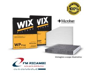 WP2068 WIX FILTERS FILTRO ABITACOLO FIBRA Cube