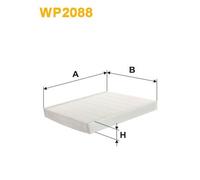 WP2088 FILTRO ABITACOLO PER Skoda Octavia III Combi 5E5 5E6 1.6 TDI 4x4 85 KW 11