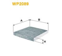 WP2089 FILTRO ABITACOLO PER VW Golf VII 5G1 BE1 BE2 BQ1 2.0 GTI 155 KW 210 CV