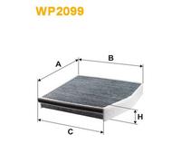 FILTRO ABITACOLO ARIA CONDIZIONATA WIX PER MERCEDES-BENZ CLA CLASSE A B GLA