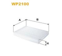 WP2100 FILTRO ABITACOLO PER Renault Lodgy JS 1.6 59 KW 80 CV