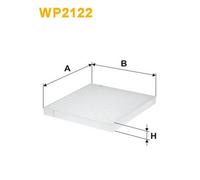 Filtro, Aria abitacolo - WIX FILTERS WP2122