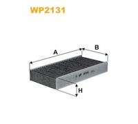 WP2131 FILTRO ABITACOLO PER Mini Mini Clubman F54 Cooper S 120 KW 163 CV