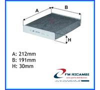 WP2143 FILTRO ABITACOLO PER Nissan Qashqai II Fuoristrada Chiuso J11 J11 1.3 DiG