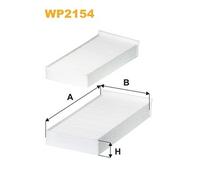 WP2154 FILTRO ABITACOLO PER Mini Mini F55 Cooper S 131 KW 178 CV