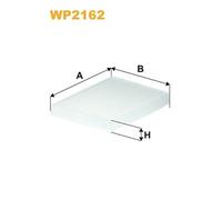 WP2162 FILTRO ABITACOLO PER Kia Soul II CV EV Electric 26 KW 36 CV