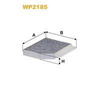 WP2185 FILTRO ABITACOLO PER Mercedes Classe C Coup C205 C 300 EQ Boost 190 KW 2