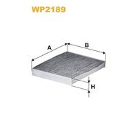 WP2189 WIX FILTERS Filtro, Aria abitacolo per LYNK & CO,POLESTAR,VOLVO