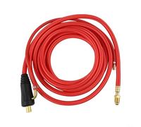 WP26 Quick Connect TIG Torch Red Hose Cable Integrato Gas Elettrico Filo Per Argon Saldatura Nominale Fino A 250A Compatibile SR26 SR26F SR26V WP26F WP26V