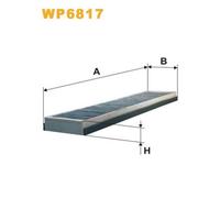 WIX FILTERS WP6817 Filtro abitacolo