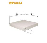 WP6834 FILTRO ABITACOLO PER Rover 45 2 VOL. CODA S. RT 1.8 86 KW 117 CV