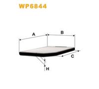 Filtro Abitacolo Antipolline Wix Filters Wp6844