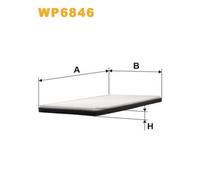 WIX FILTERS WP6846 Filtro abitacolo