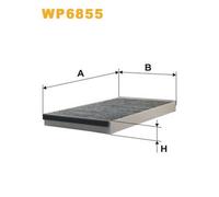 WP6855 FILTRO ABITACOLO PER Volvo V70 I 875 876 2.0 Turbo 155 KW 211 CV