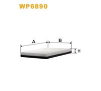 WIX FILTERS WP6890 Filtro abitacolo