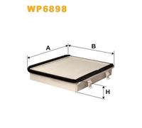 WP6898 FILTRO ABITACOLO PER VW Jetta II 165 19E 1G2 1.8 Cat 79 KW 107 CV
