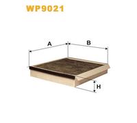Wix Filters Filtro abitacolo WP9021 Carbone attivo per Mercedes Classe M W163