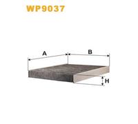 WP9037 FILTRO ABITACOLO PER VW Polo Van 6R 1.4 GTI 132 KW 179 CV