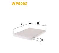 WP9092 WIX FILTERS Filtro, Aria abitacolo per ALFA ROMEO,FIAT